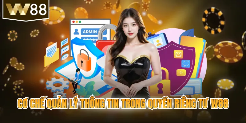 Cơ chế quản lý thông tin trong quyền riêng tư w88